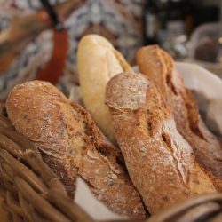 bread, snacks & olives